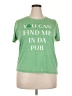 Mad Engine Green Short Sleeve Top Size XXL - photo 1