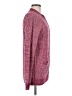 Easy Essentials 100% Acrylic Burgundy Cardigan Size M - photo 4