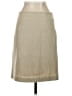 Liquid Tan Wool Skirt Size 2 - photo 2