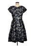 Theia Paisley Blue Cocktail Dress Size 8 - photo 2