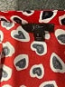 J.Crew 100% Polyester Print Red Kimono Size S - photo 7