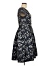 Theia Paisley Blue Cocktail Dress Size 8 - photo 4