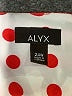 Alyx Polka Dots Orange Cocktail Dress Size 24 - photo 7