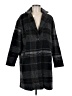 Olivaceous Plaid Black Coat Size M - photo 1