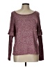 Ultra Flirt Burgundy Pullover Sweater Size L - photo 1