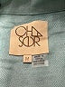 Chaser Teal Short Sleeve Blouse Size M - photo 7