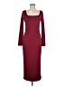 Unbranded Burgundy Casual Dress Size M - photo 1