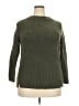 Talbots 100% Cotton Green Turtleneck Sweater Size 18-20 (2X) - photo 1
