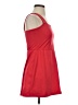 Unbranded Solid Red Casual Dress Size S - photo 4