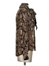 Altuzarra for Target 100% Polyester Animal Print Brown Long Sleeve Blouse Size XS - photo 4