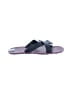 Unbranded Purple Black Sandals Size 37 - 38 - photo 1