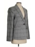 Evereve Plaid Gray Blazer Size S - photo 1