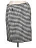 Talbots Houndstooth Black Casual Skirt Size 14 - photo 1