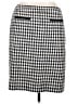 Talbots Houndstooth Black Casual Skirt Size 14 - photo 2