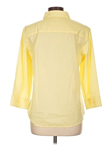 Foxcroft 3/4 Sleeve Button-Down Shirt (view 2)