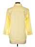 Foxcroft Yellow 3/4 Sleeve Button-Down Shirt Size 12 - photo 2