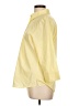 Foxcroft Yellow 3/4 Sleeve Button-Down Shirt Size 12 - photo 5