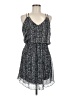 Poetry 100% Polyester Silver Casual Dress Size M - photo 1