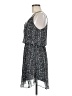 Poetry 100% Polyester Silver Casual Dress Size M - photo 5