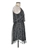Poetry 100% Polyester Silver Casual Dress Size M - photo 4