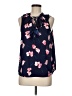 41Hawthorn 100% Polyester Blue Sleeveless Blouse Size M - photo 1