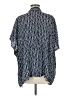 Ann Taylor LOFT 100% Rayon Blue Kimono Size M - photo 2