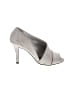 Assorted Brands Metallic Silver Heels Size 8 1/2 - photo 1