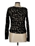 Assorted Brands Animal Print Black Pullover Sweater Size L (estimated) - photo 1