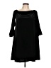 Chaps Solid Black Cocktail Dress Size L - photo 1