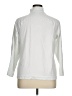 T by Talbots Solid White Track Jacket Size 1X - photo 2