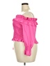Unbranded 100% Polyester Pink 3/4 Sleeve Blouse Size XXL - photo 5