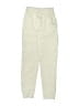 New Balance 100% Polyester Ivory Sweatpants Size 12 - photo 2