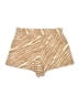 A New Day Animal Print Gold Shorts Size L - photo 2