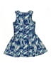 Bcg Print Blue Dress Size 7 - photo 2