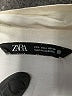 Zara Color Block Ivory Long Sleeve Blouse Size L - photo 7