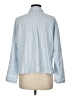 Max Studio Checkered-gingham Blue Long Sleeve Blouse Size M - photo 2