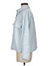 Max Studio Checkered-gingham Blue Long Sleeve Blouse Size M - photo 5