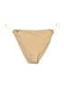 JLUXLABEL Solid Tan Swimsuit Bottoms Size L - photo 1