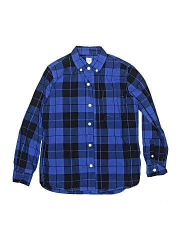 Gap Long Sleeve Button-Down Shirt (view 1)