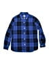Gap 100% Cotton Plaid Blue Long Sleeve Button-Down Shirt Size 8 - photo 1