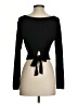 Heavenly Black Long Sleeve Top Size S - photo 2