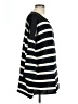 Eileen Fisher 100% Cotton Stripes Black Pullover Sweater Size L - photo 4