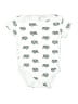 Touched by Nature Print White Short Sleeve Onesie Size 0-3 mo - photo 1