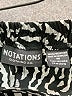 Notations 100% Polyester Animal Print Black Casual Skirt Size M - photo 4