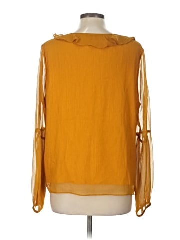 Sunday in Brooklyn Long Sleeve Blouse (view 2)