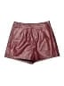 Unbranded 100% Polyester Metallic Burgundy Athletic Shorts Size M - photo 1