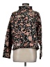 Zara Floral Black Pullover Sweater Size M - photo 1