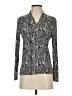 Talbots Silver Long Sleeve Blouse Size S - photo 1
