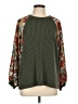 Lovely Melody Paisley Green Pullover Sweater Size L - photo 1