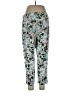 J.Jill Floral Blue Casual Pants Size L - photo 2